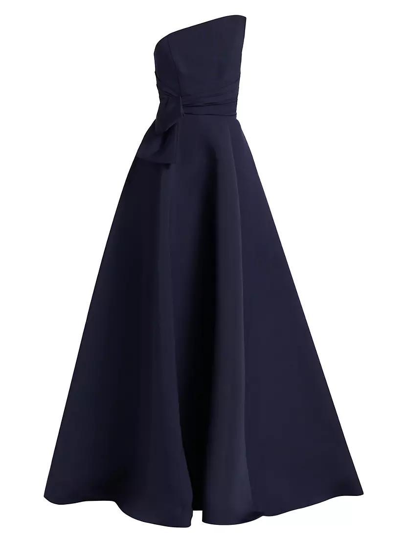 Asymmetrical Strapless Gown Product Image