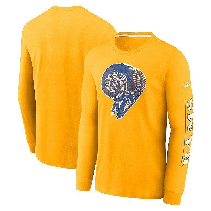 Mens Nike Los Angeles Rams Fashion Long Sleeve T-Shirt Product Image