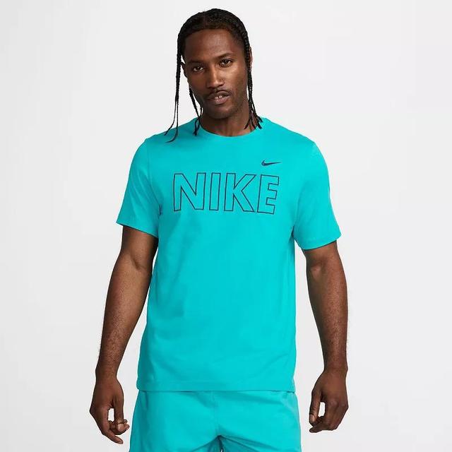 Big & Tall Nike Sportswear Block Graphic Tee, Mens Product Image