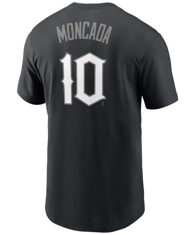 Nike Chicago White Sox Mens Name and Number Player T-Shirt - Yoan Moncada Product Image