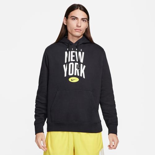 Nike Mens New York Club City Hoodie - Black/White Product Image