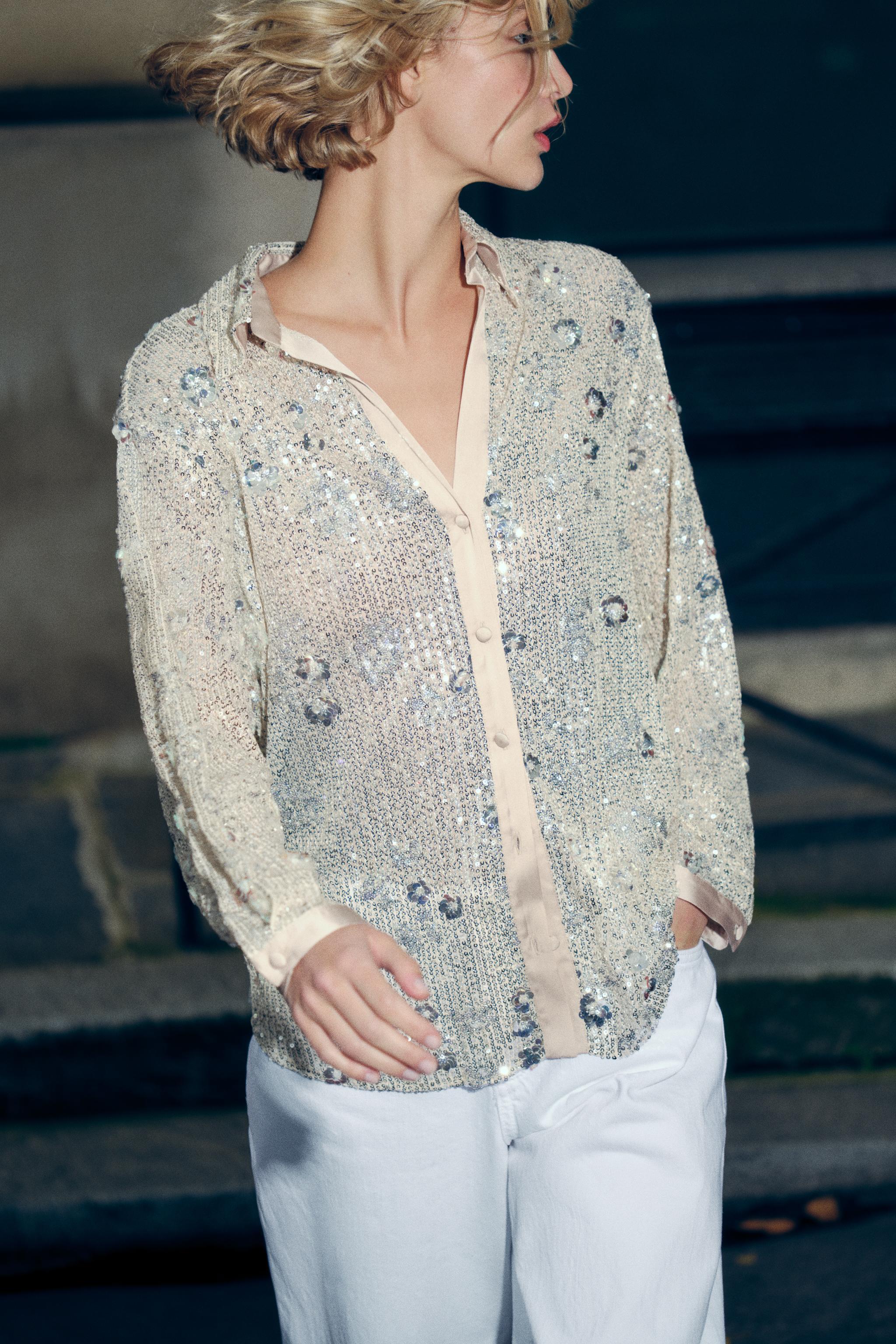 SEQUIN SHIRT Product Image