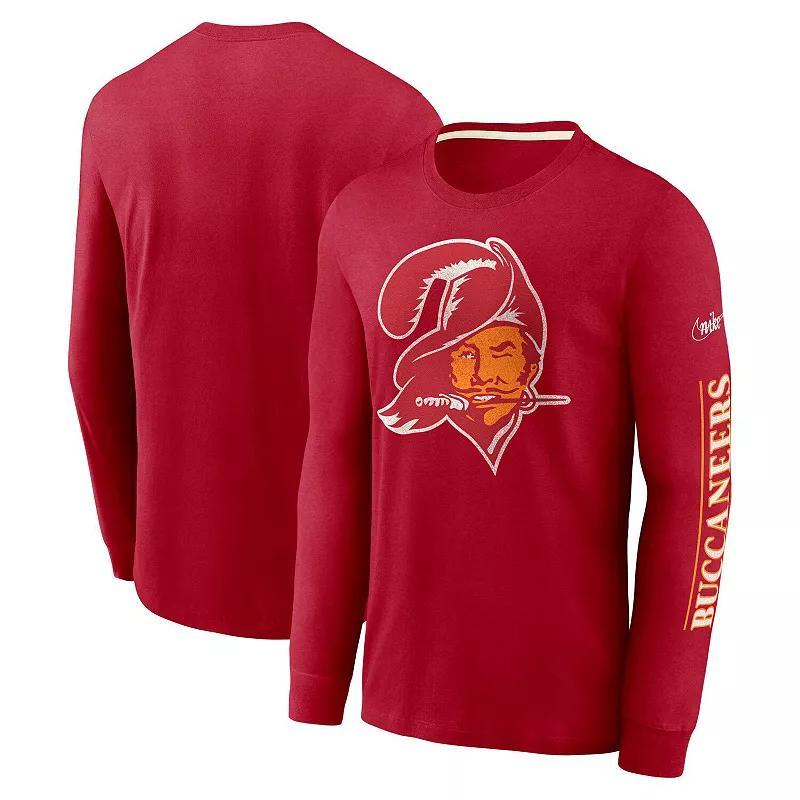 Mens Nike Tampa Bay Buccaneers Fashion Tri-Blend Long Sleeve T-Shirt Product Image