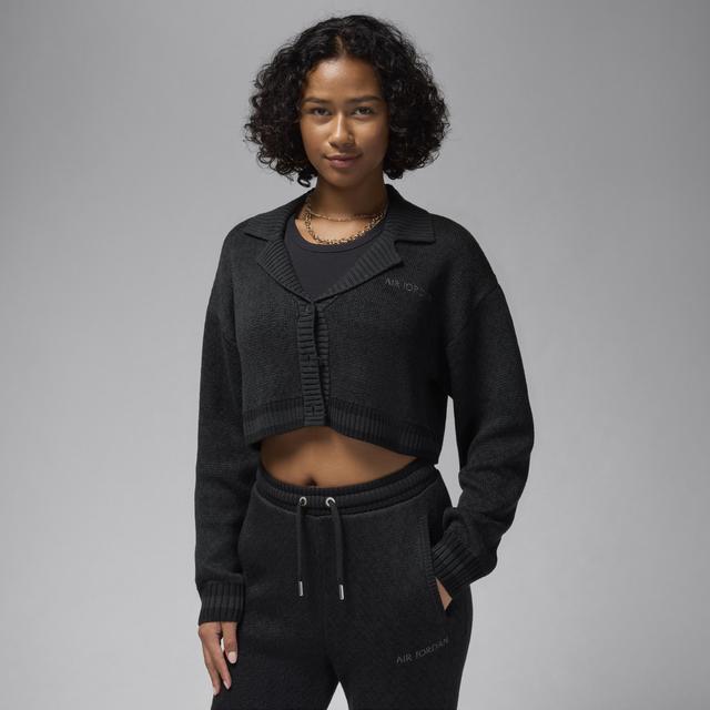 Women's Air Jordan Knit Cardigan Product Image