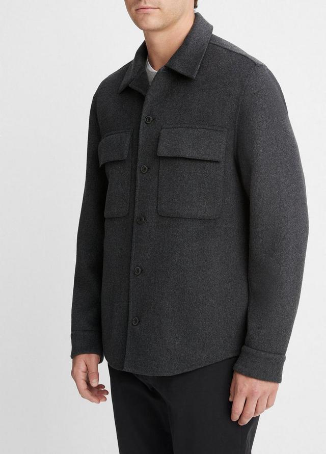 Splittable Wool Shirt Jacket Product Image