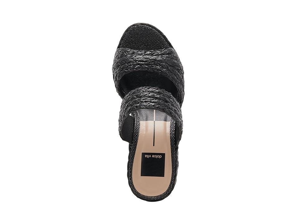 Dolce Vita Latoya Raffia Platform Sandal Product Image