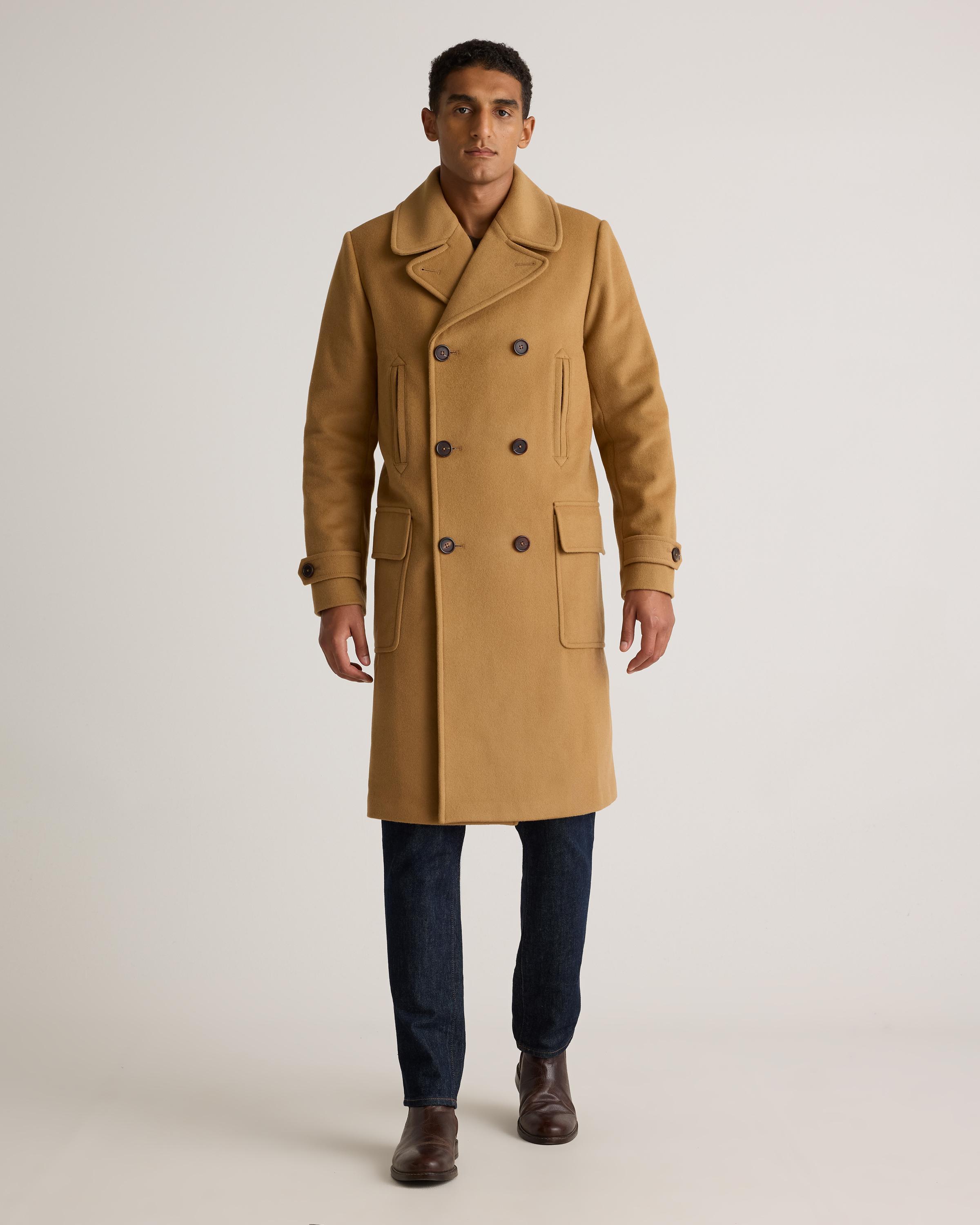 Italian Wool Double-Breasted Coat product image