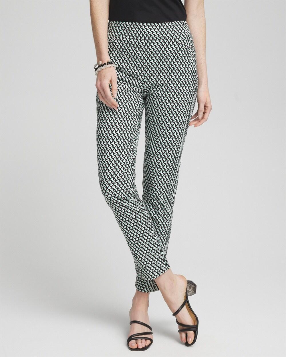 Women's Brigitte Dot Grid Ankle Pants Product Image