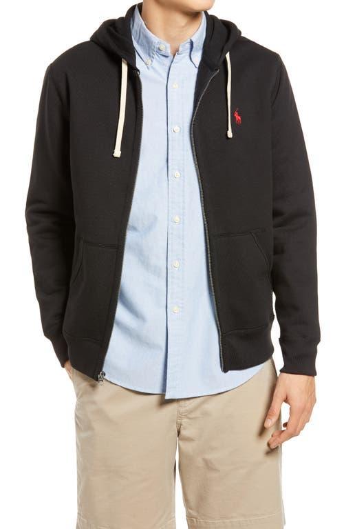 Polo Ralph Lauren Fleece Full-Zip Hoodie in Polo Black - Black. Size M (also in L, S, XL/1X). Product Image