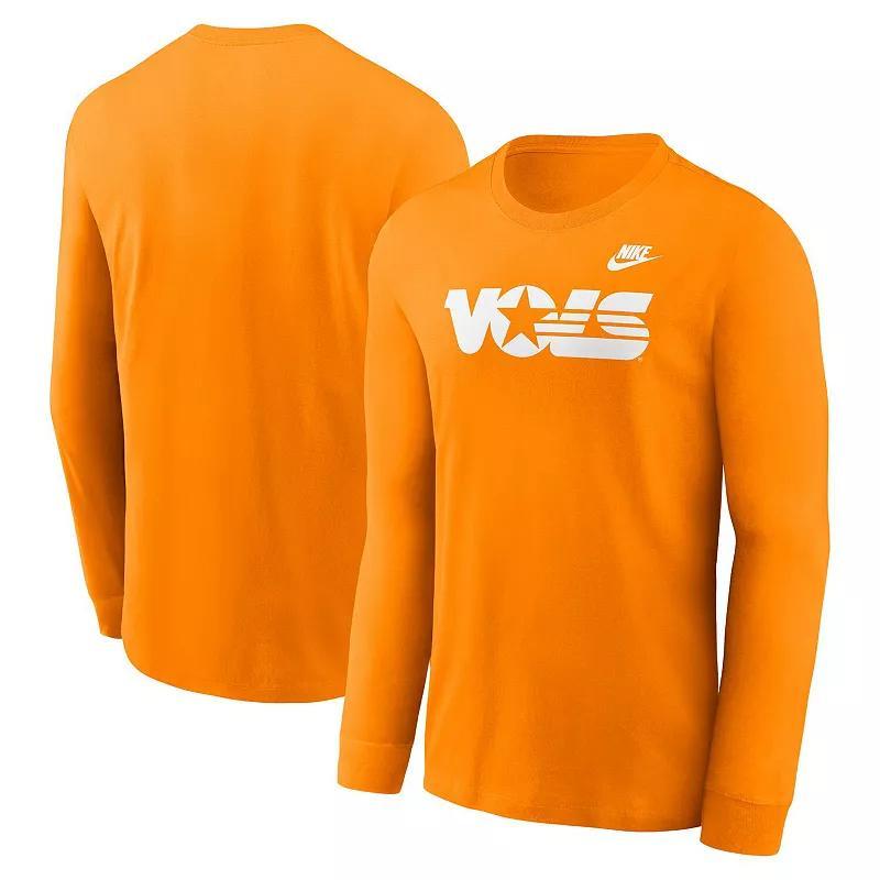 Mens Nike Tennessee Tennessee Volunteers Legacy Primary Logo Long Sleeve T-Shirt Product Image