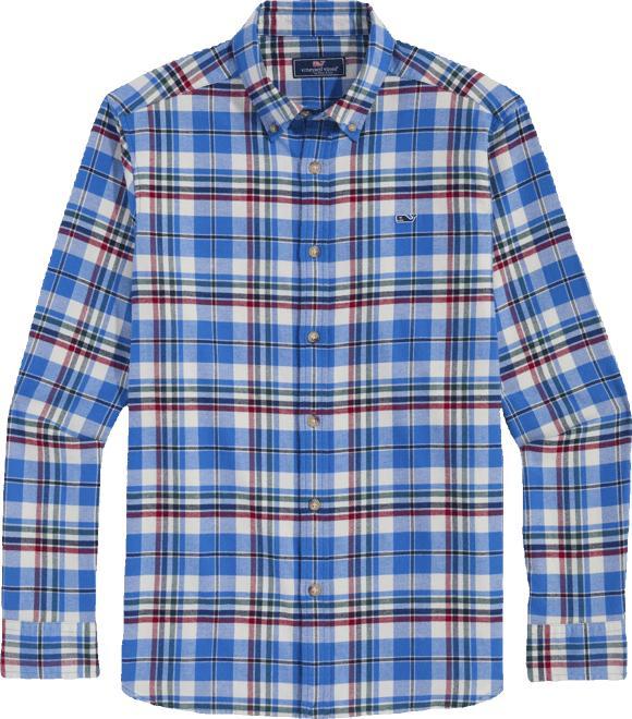 Vineyard Flannel Plaid Shirt Product Image