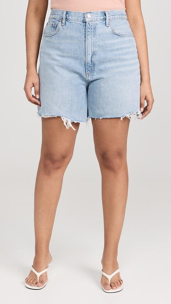 AGOLDE Stella High Rise Baggy Shorts | Shopbop Product Image