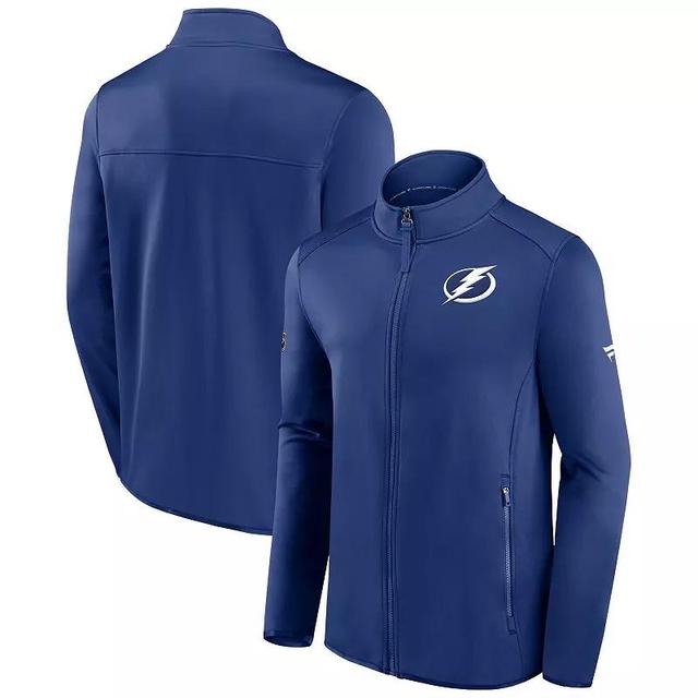 Mens Fanatics Branded Navy St. Louis Blues Authentic Pro Rink Fleece Full-Zip Jacket Product Image