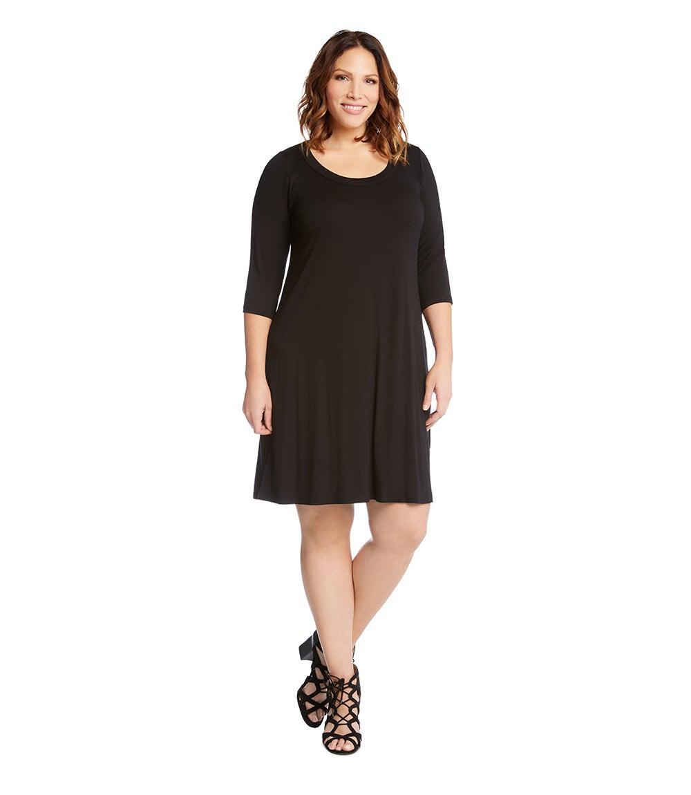 Karen Kane Scoop Neck Jersey Dress Product Image