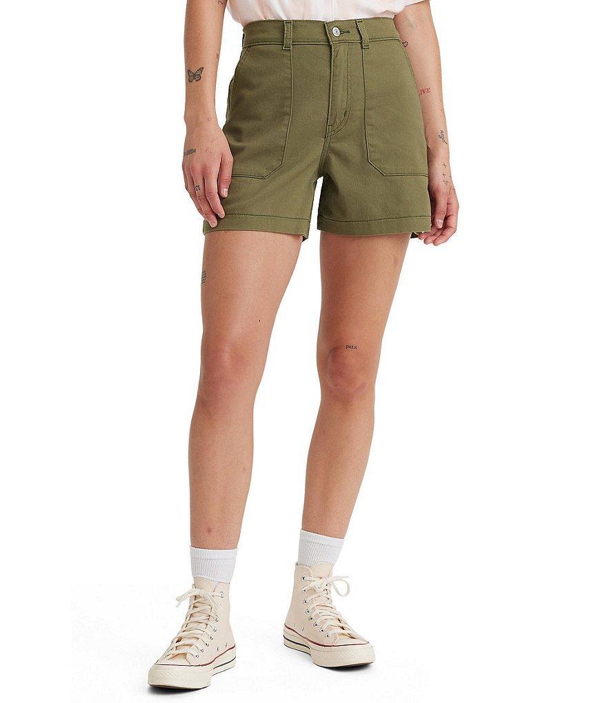 Levi's® High Rise Utility Shorts Product Image