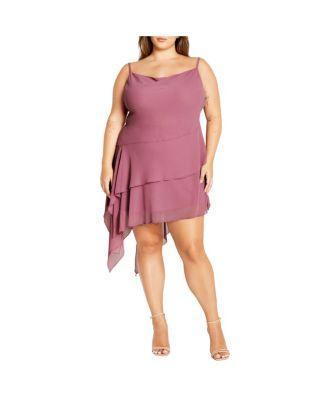 Plus Size Cassie Asymmetrical Dress product image