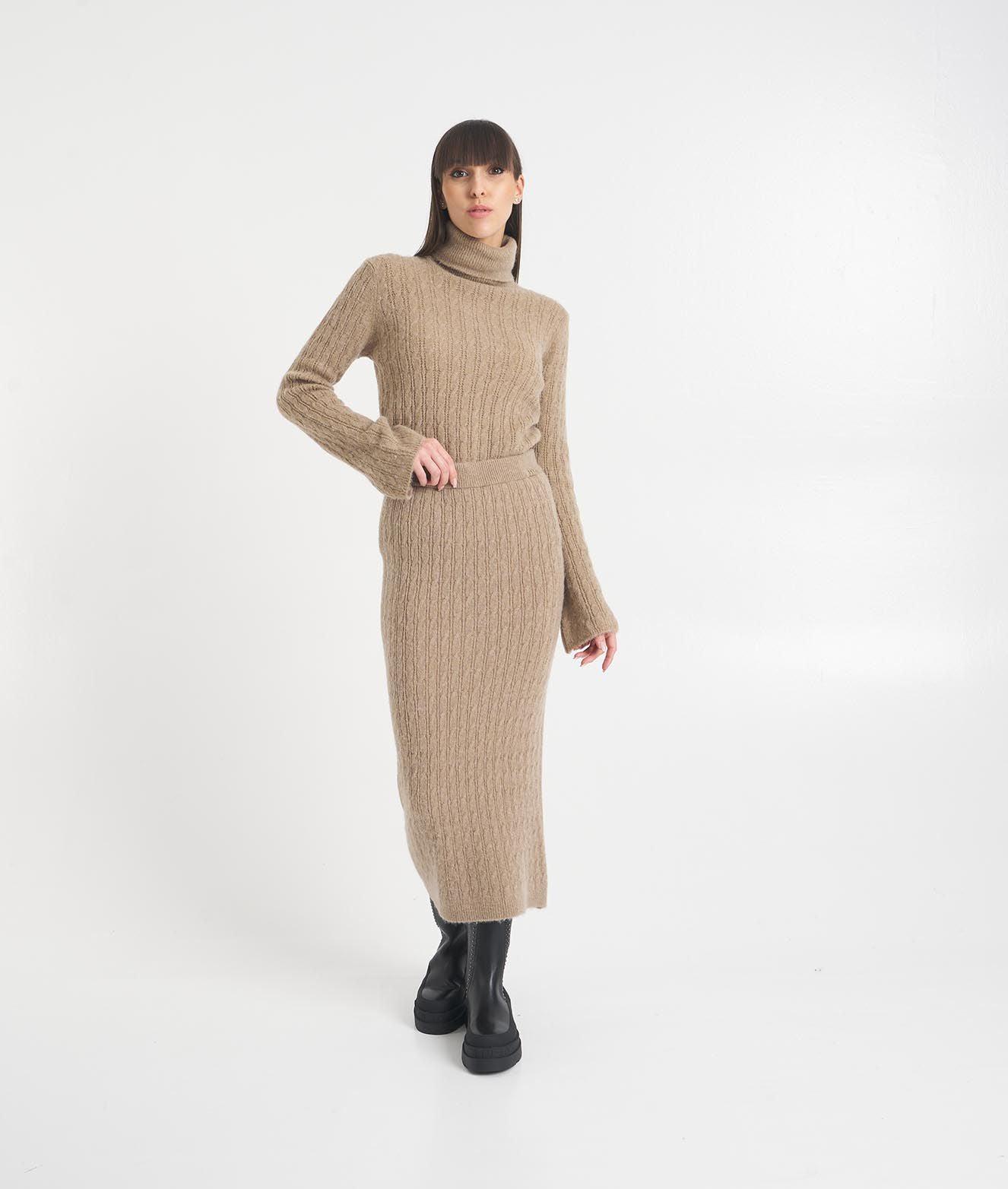 Alpaca blend turtleneck Product Image