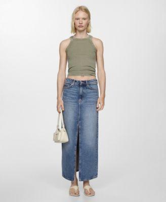 Women's Long Denim Skirt product image