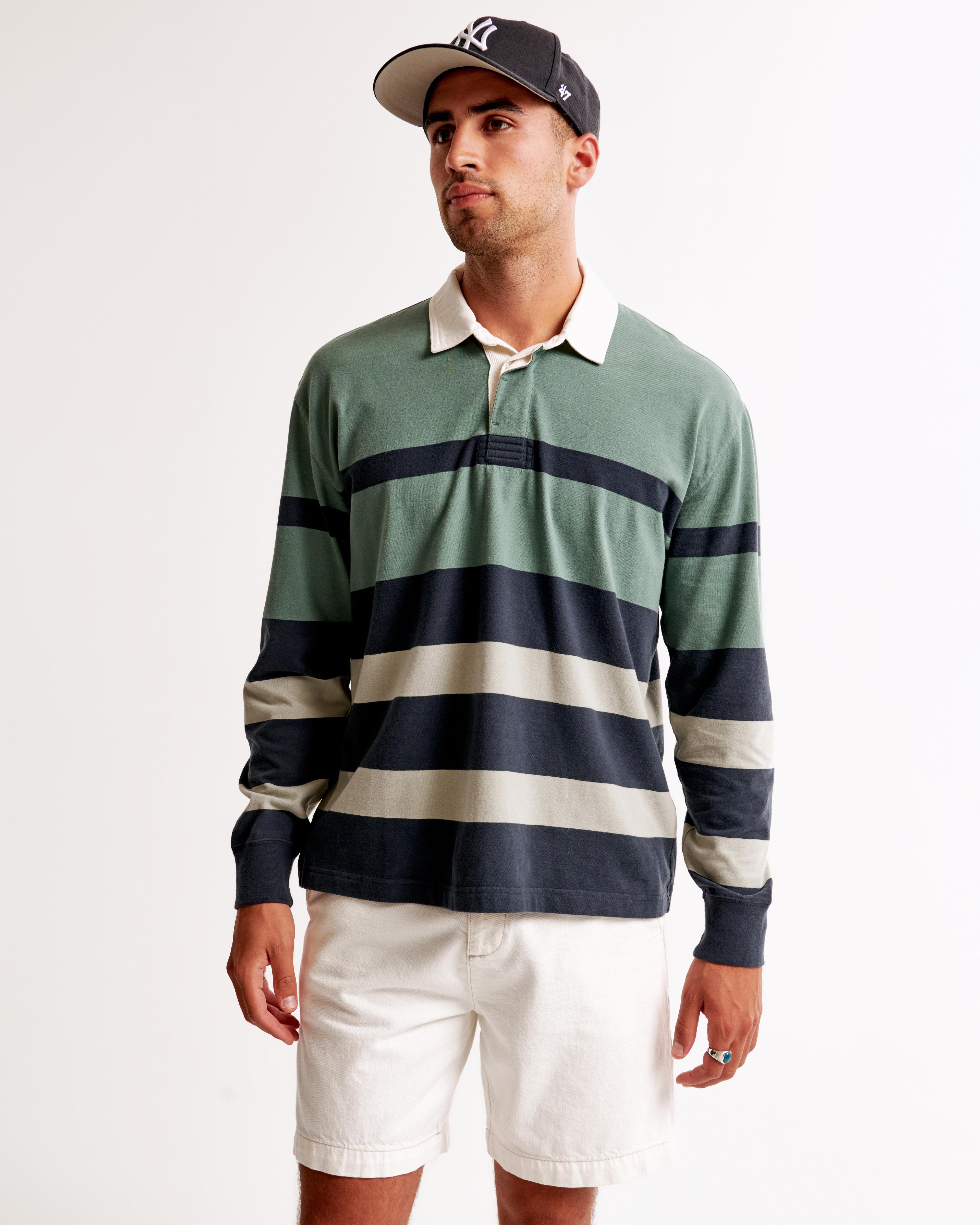 Long-Sleeve Rugby Polo Product Image