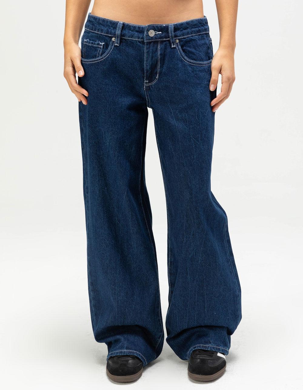 RSQ Womens Low Rise Baggy Jeans Product Image