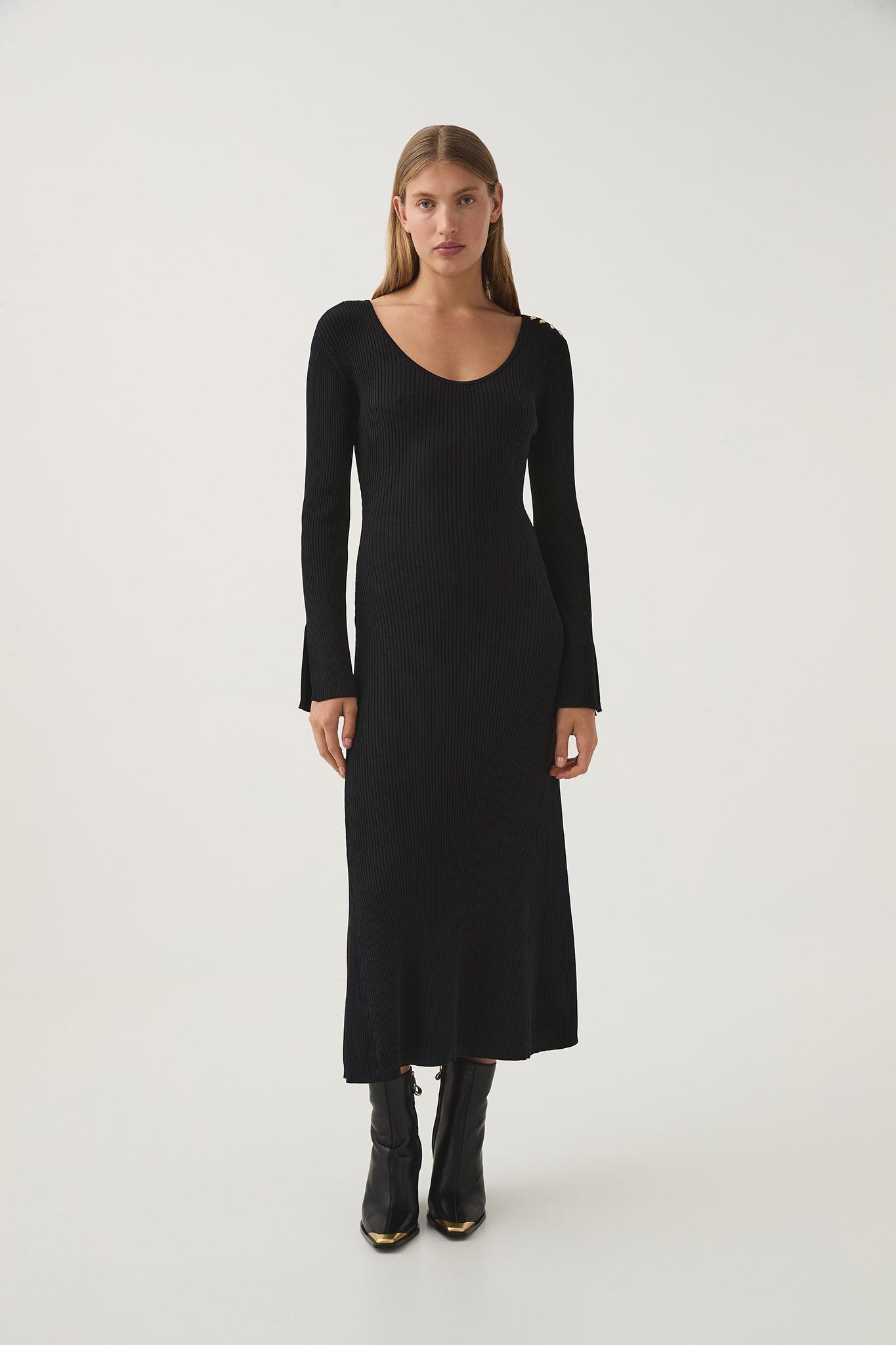 Zeitgeist Knit Midi Dress Product Image