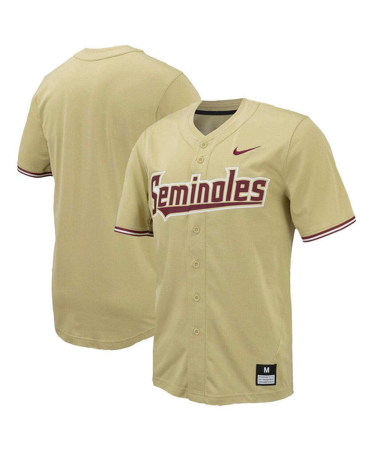 Mens Nike Florida State Seminoles Replica Full-Button Baseball Jersey Product Image