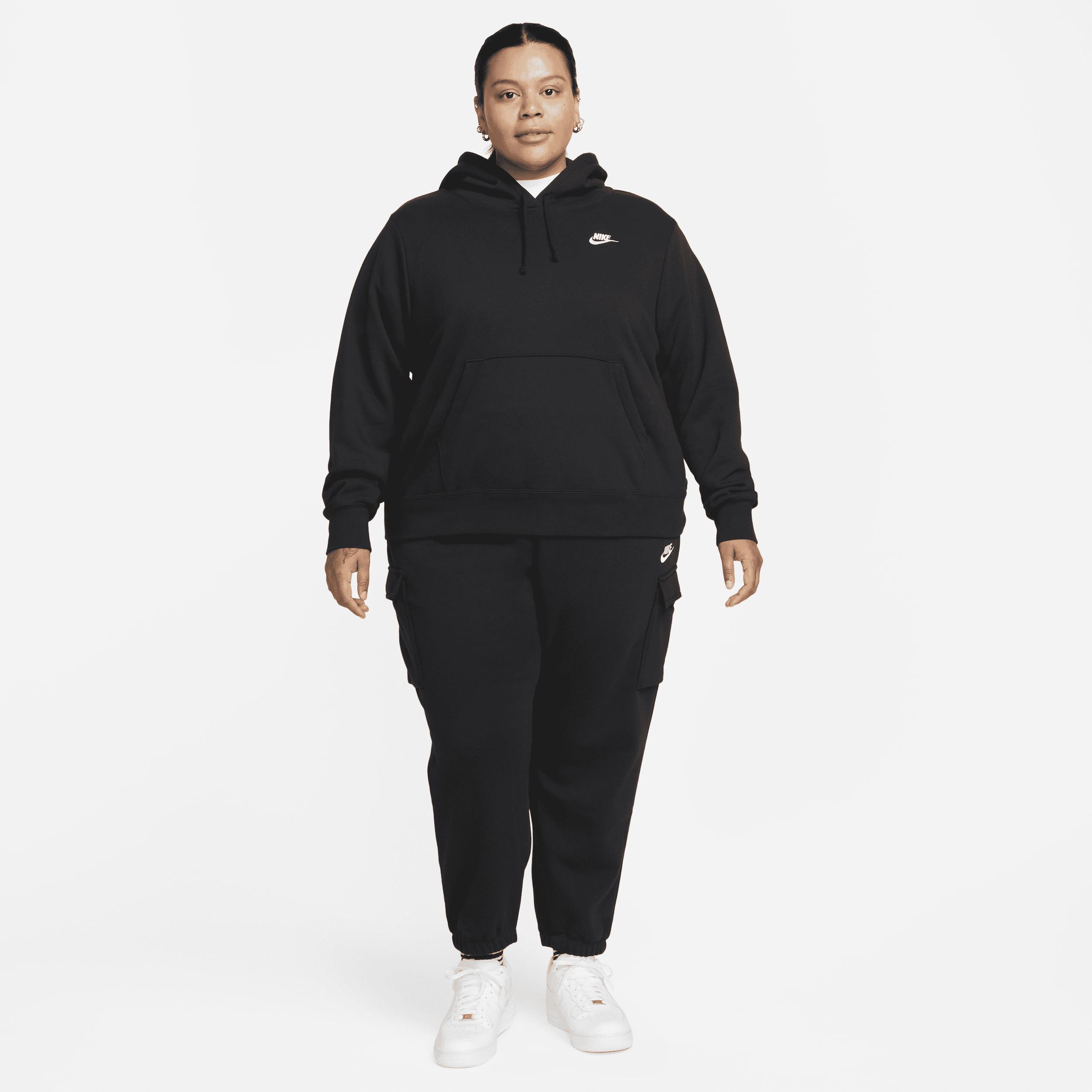 Plus Size Nike Sportswear Club Fleece Hoodie, Womens Product Image