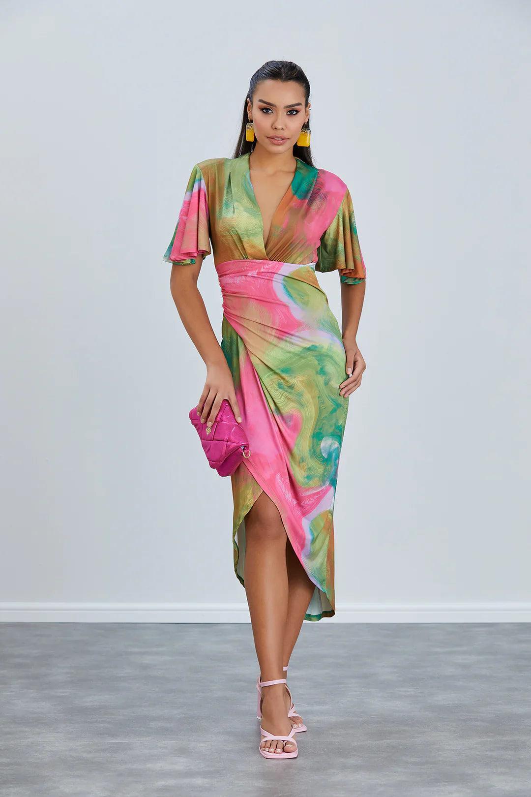 HAILEY MIDI DRESS Product Image