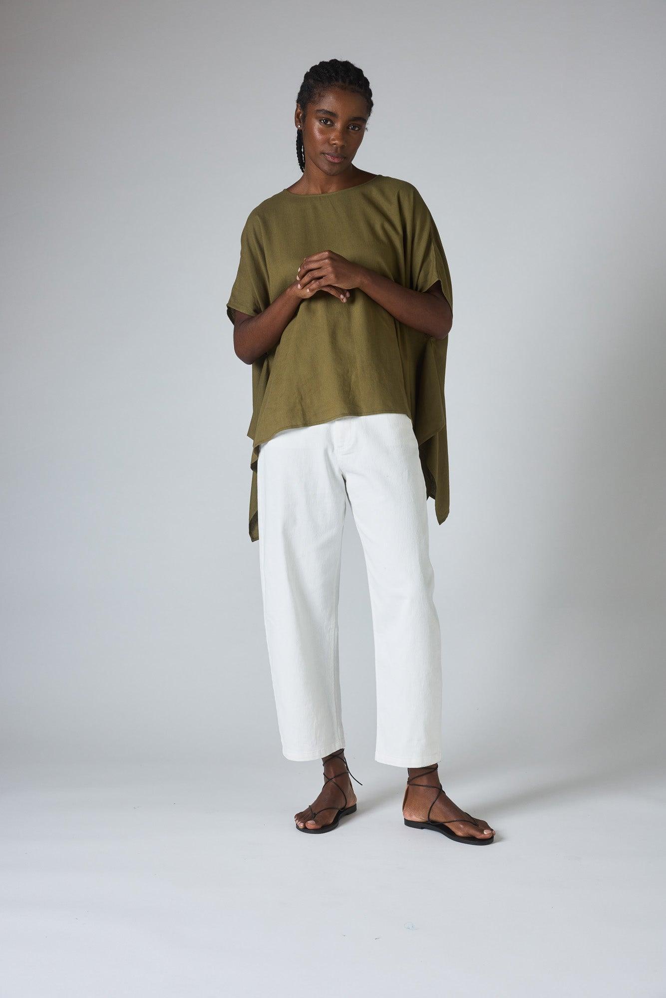 Go with the Flow Linen Top Product Image