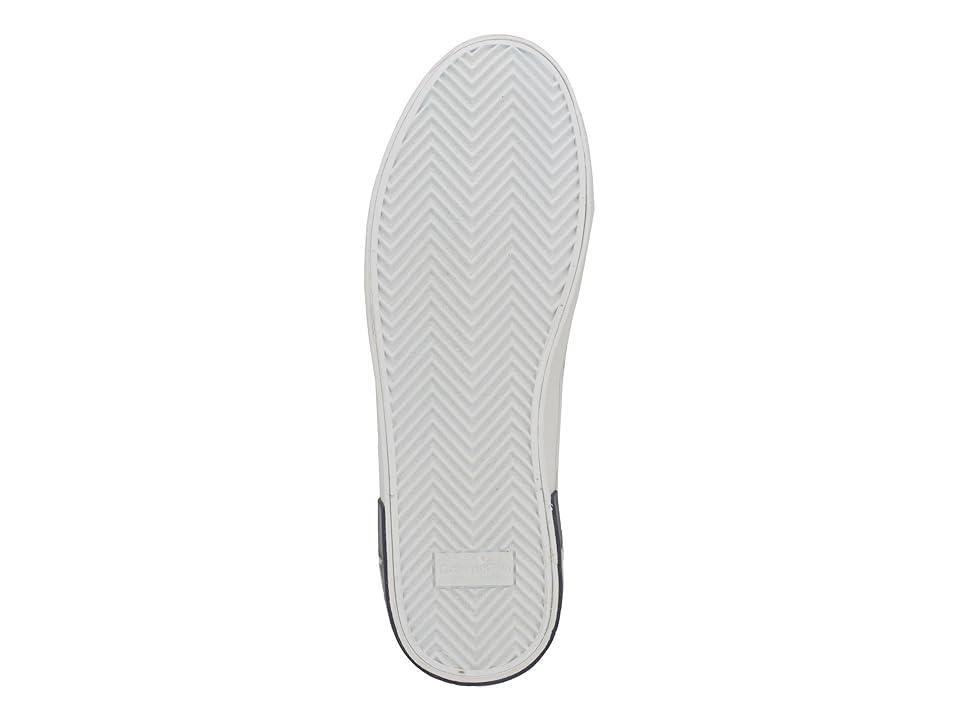 Calvin Klein Mens Roydan Round Toe Lace-Up Sneakers - White Product Image