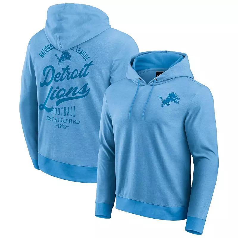 Mens Darius Rucker Collection by Fanatics Detroit Lions Tonal Knit Pullover Hoodie Product Image