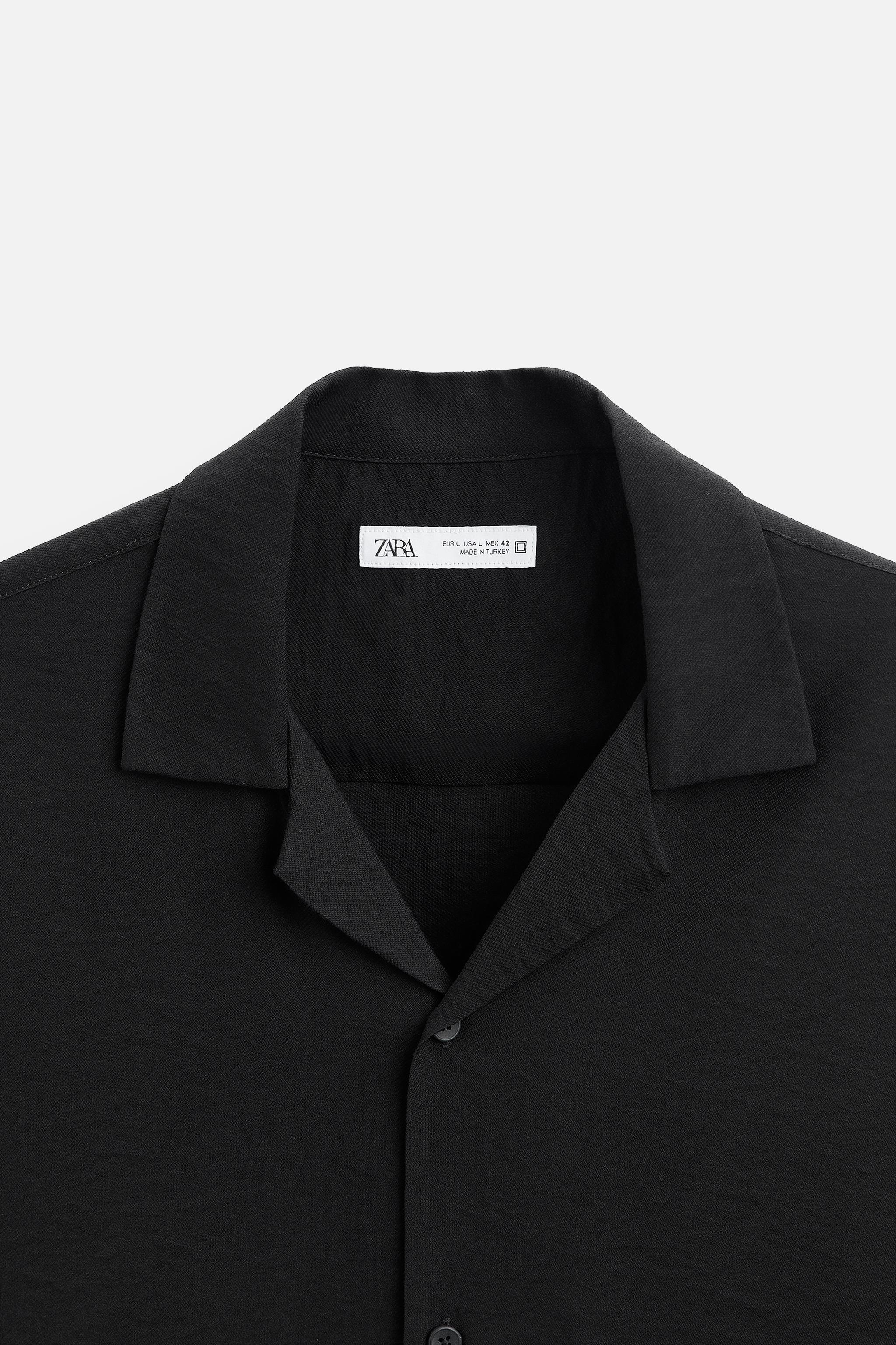 STRUCTURED VISCOSE BLEND SHIRT Product Image