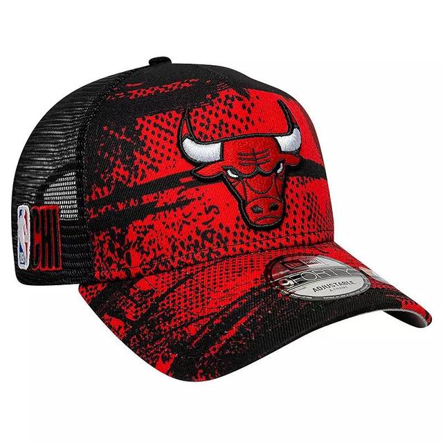 New Era Mens Chicago Bulls New Era Bulls A Frame OTC NBA 24 Tip Off Hat - Mens Red/Black Product Image