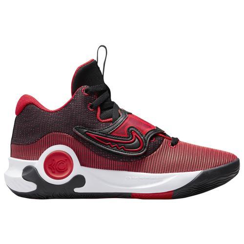 NIKE Men's Kd Trey 5 X Basketball Shoes In Black/university Red/bright Crimson Product Image