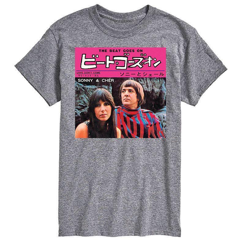 Big & Tall Sonny And Cher Tee, Mens Product Image