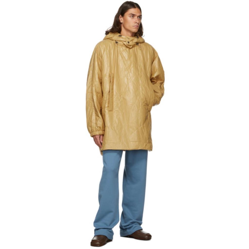 Yellow Nylon Jacket In 200 Hay Product Image