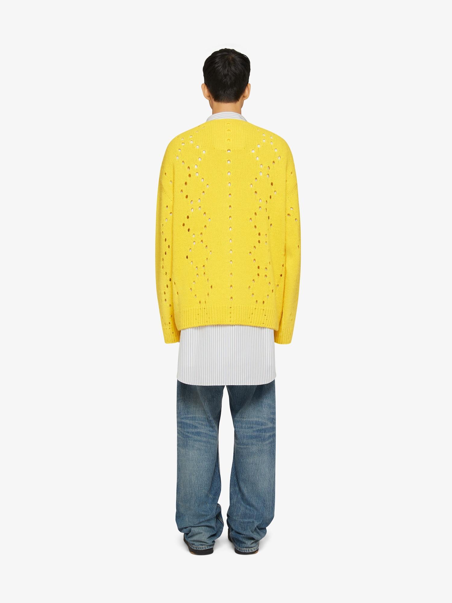 Oversized cardigan in wool Product Image