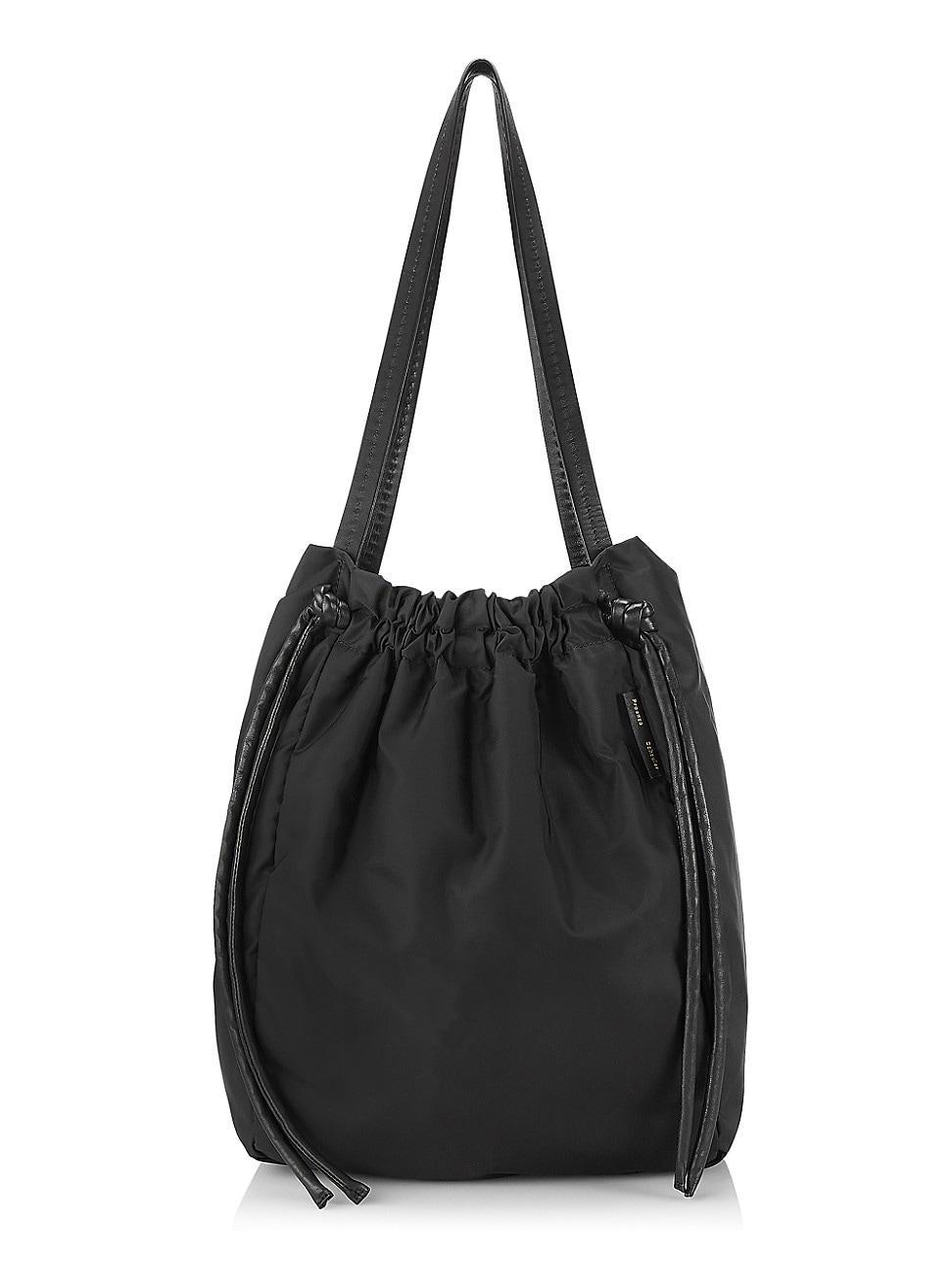 Womens Nylon Drawstring Tote Product Image