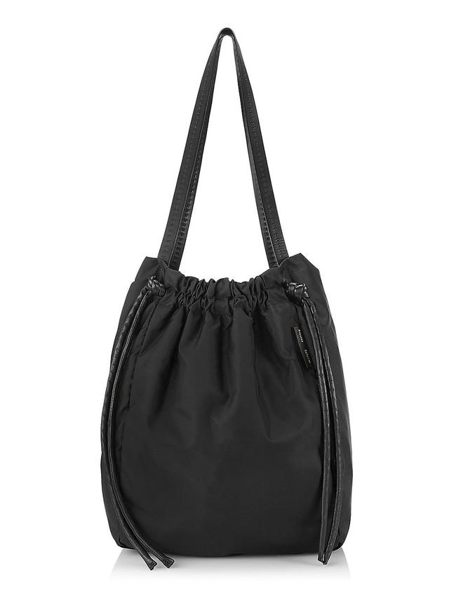 Womens Nylon Drawstring Tote Product Image