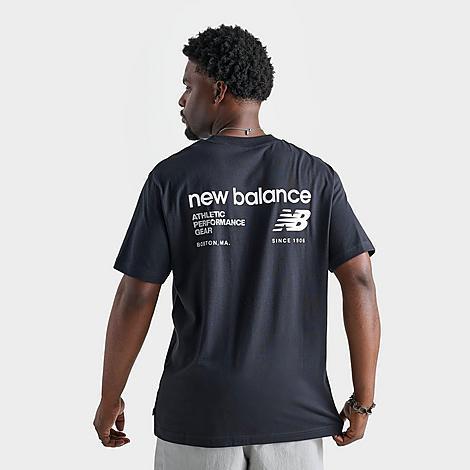 New Balance Mens Linear Graphic T-Shirt Product Image