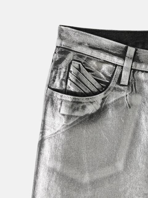 Silver long pants Product Image