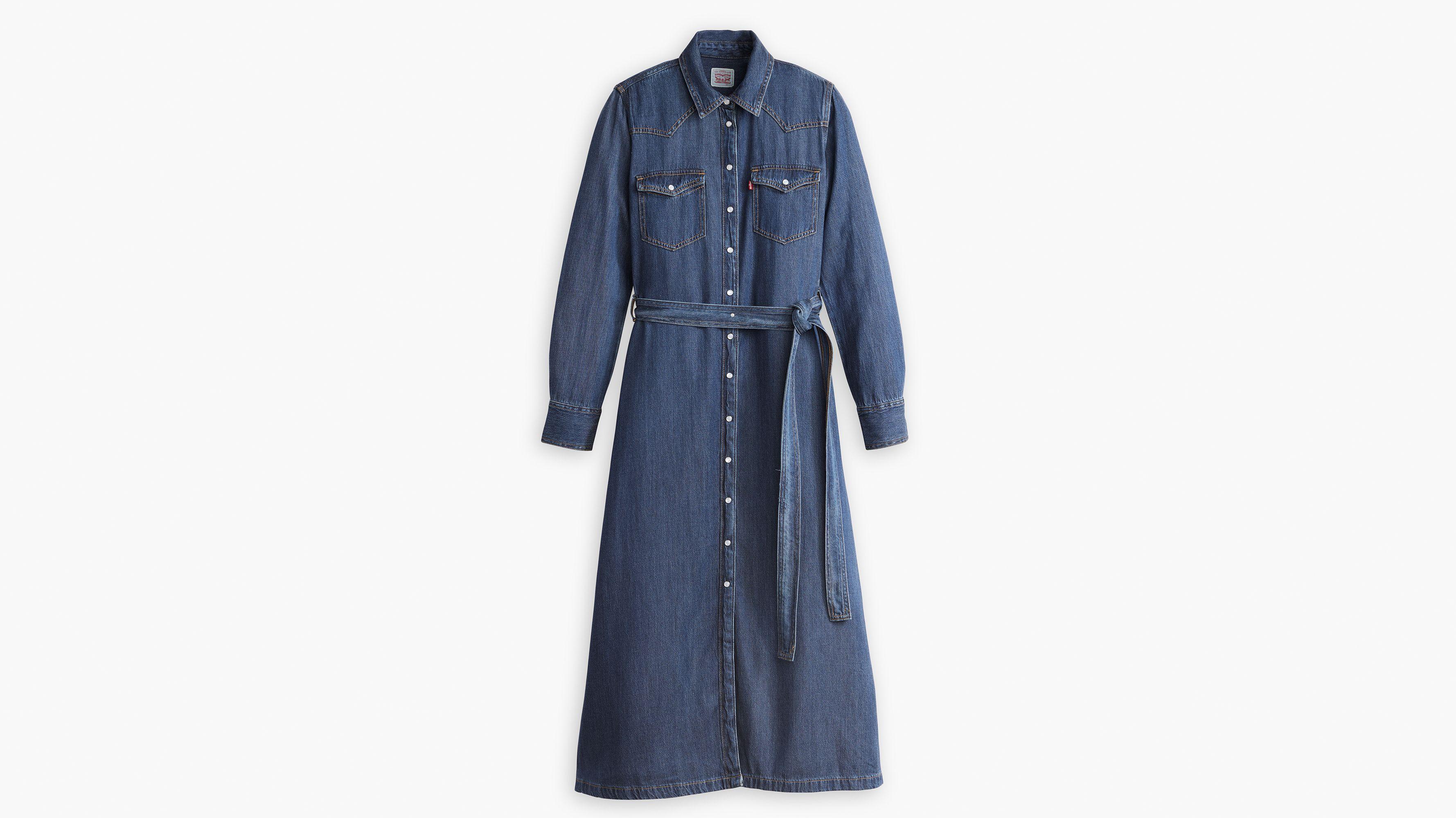 Quinney Denim Dress Product Image