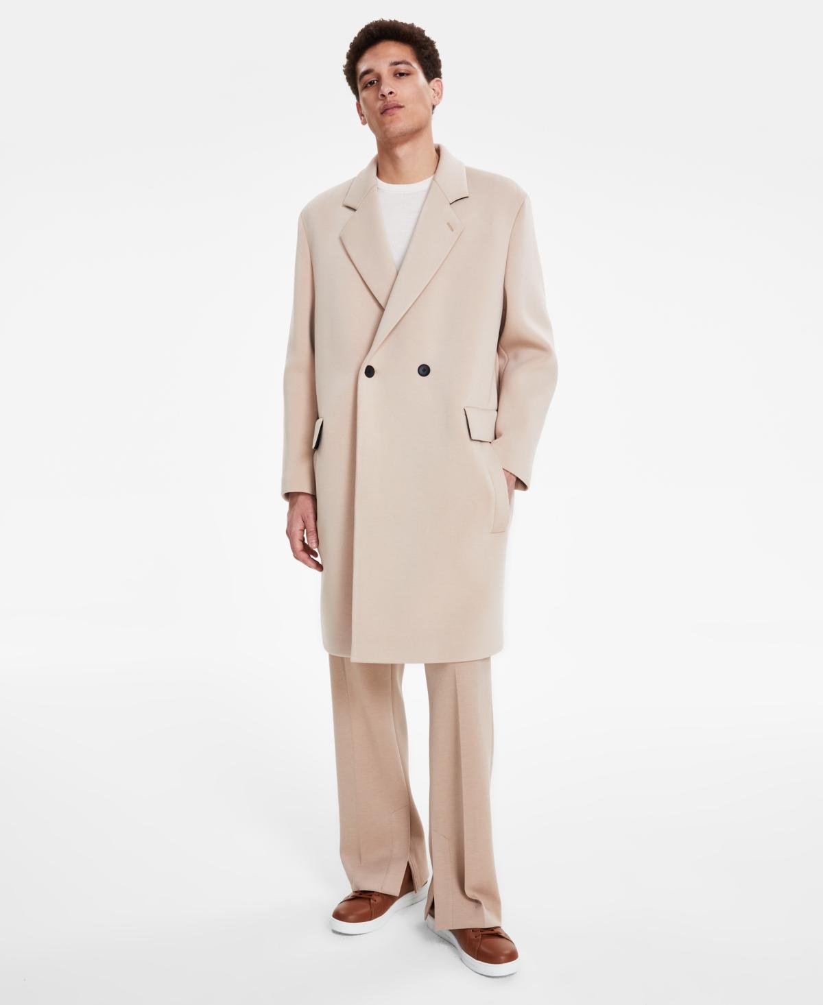 Hugo by Hugo Boss Mens Regular-Fit Overcoat Product Image