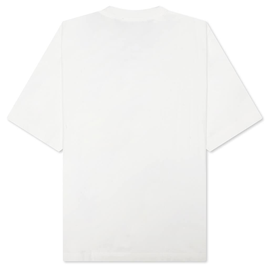 Neck Logo T-Shirt - Off-White/Black Male Product Image