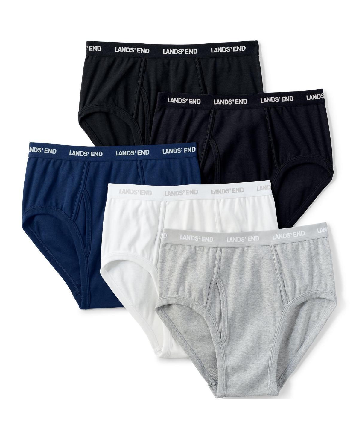 Lands End Mens Knit Briefs 5 Pack Product Image