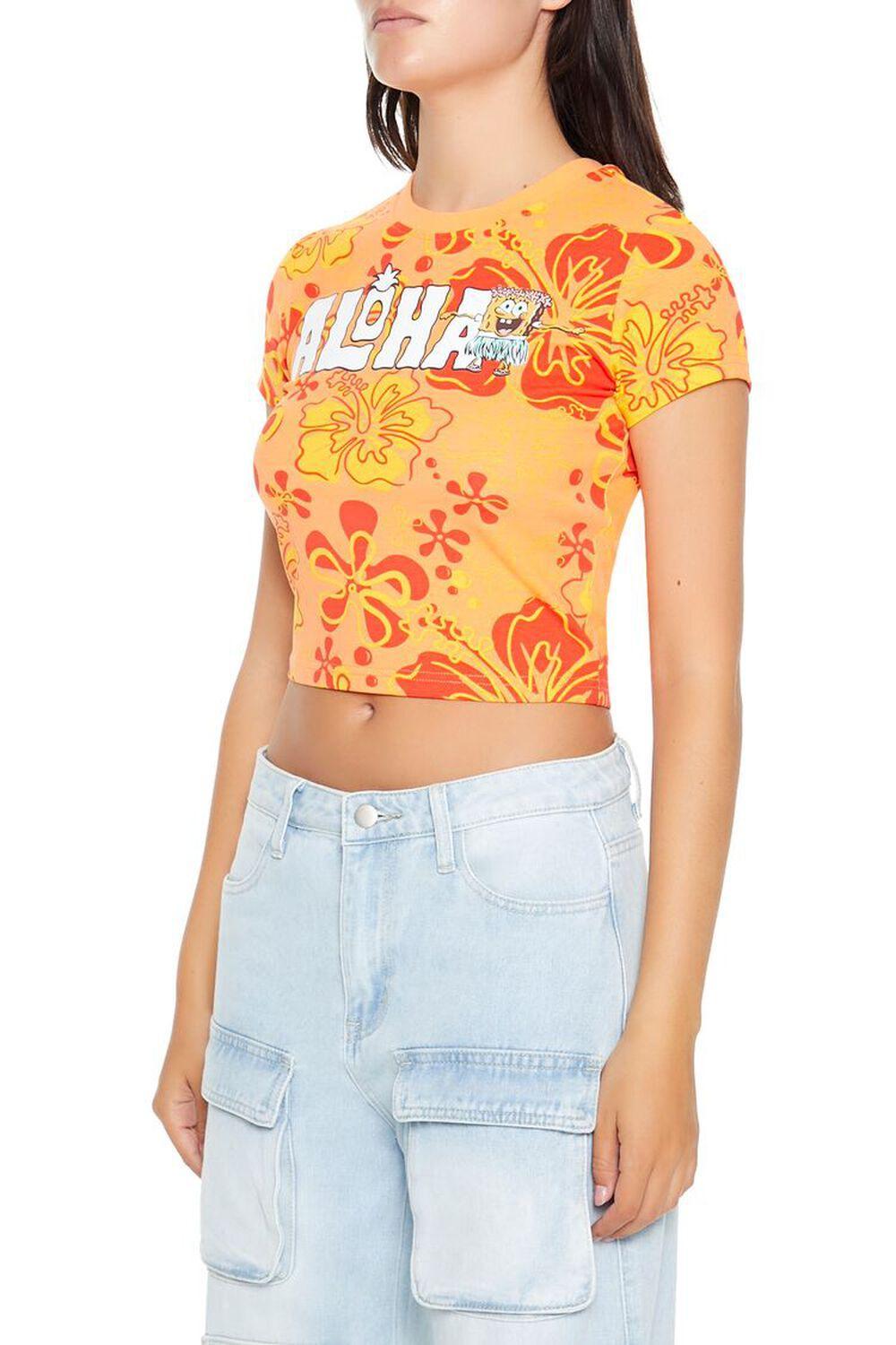 Aloha SpongeBob SquarePants Tee | Forever 21 Product Image