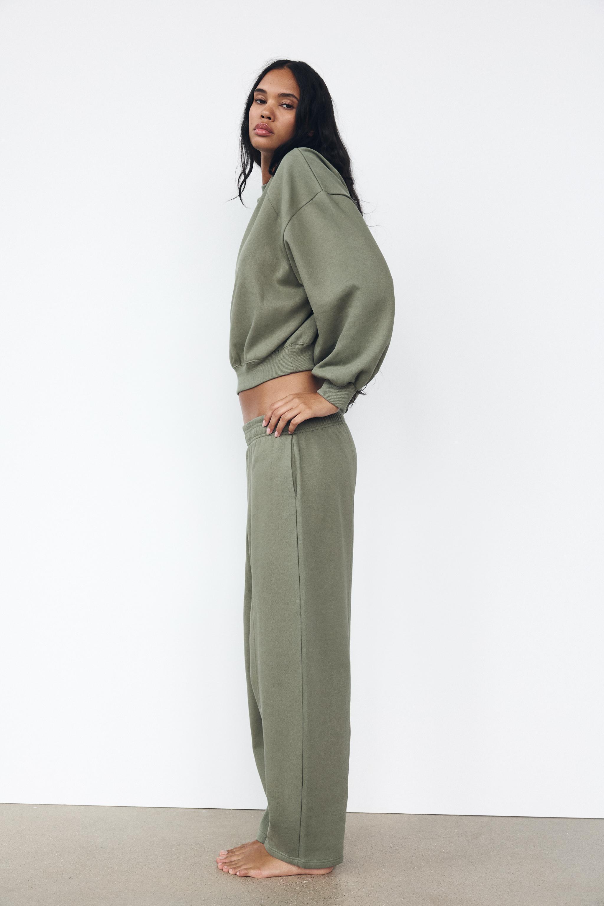 TAPERED PLUSH PANTS Product Image