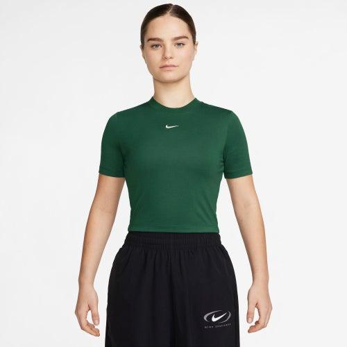 Nike Womens Nike NSW Essential Slim Crop LBR T-Shirt - Womens Product Image