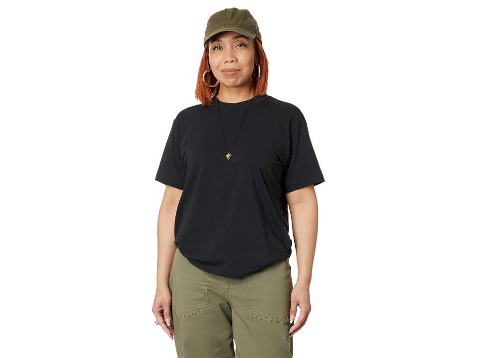 LABEL Go-To Crew Tee (Black) Women's T Shirt Product Image