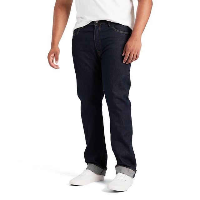 Big & Tall Levis 501 Original Shrink-To-Fit Jeans, Mens Product Image